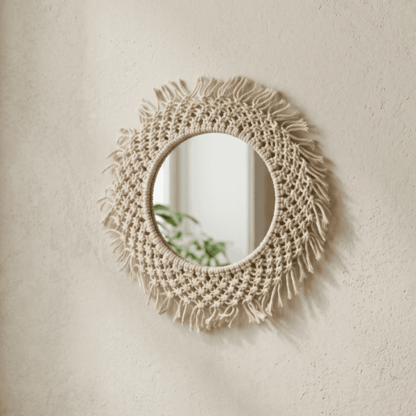 Καθρέφτης Tropical macrame